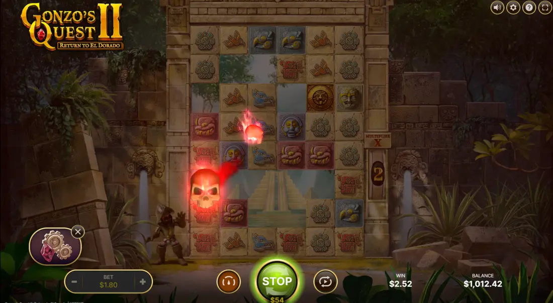 Gonzos Quest II Return to El Dorado Calamity Wild